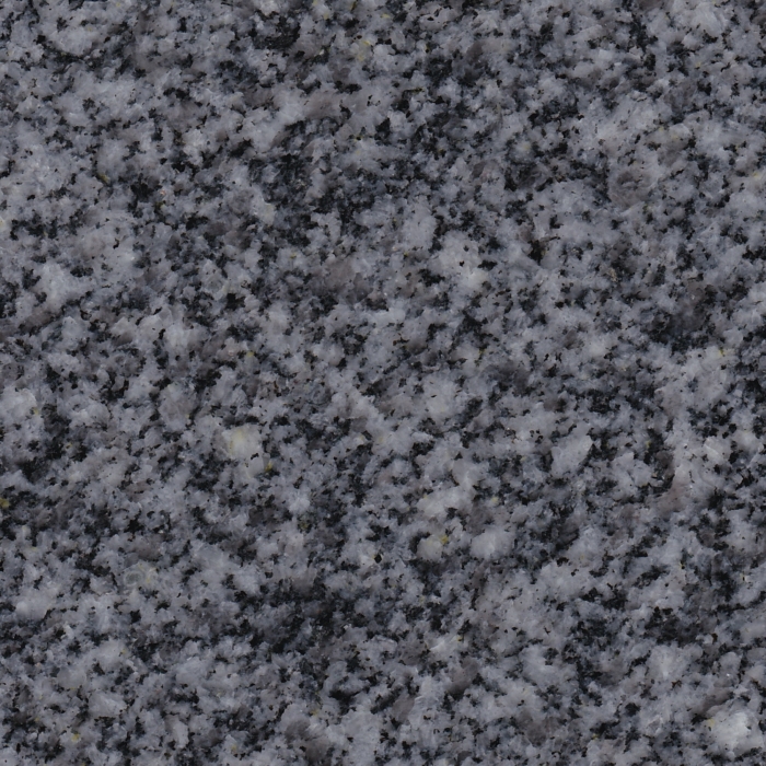 グレー系御影石（天山）表面仕上げ：本磨き