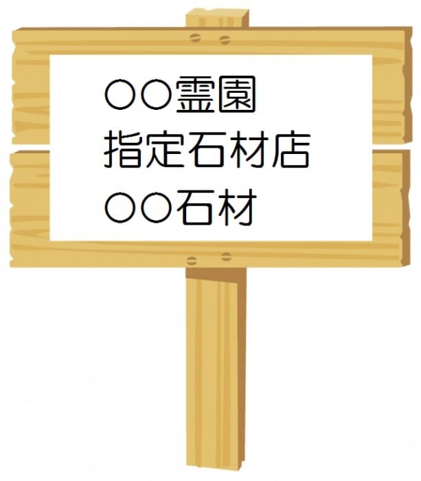 立て看板のイラスト