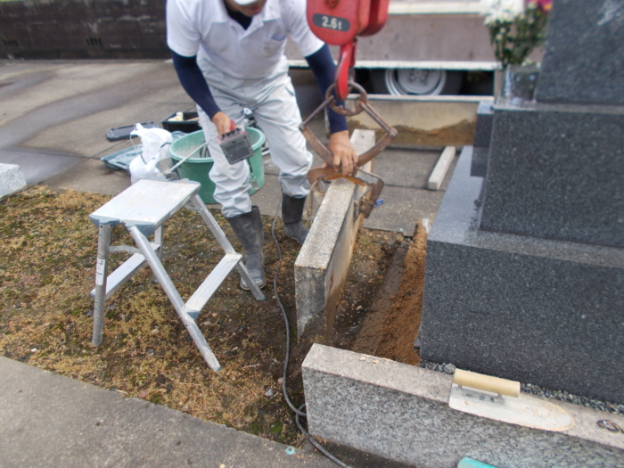 墓石の修理・リフォーム