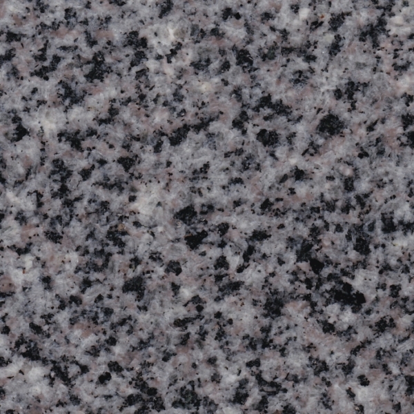 白系御影石（松山石）表面仕上げ：本磨き