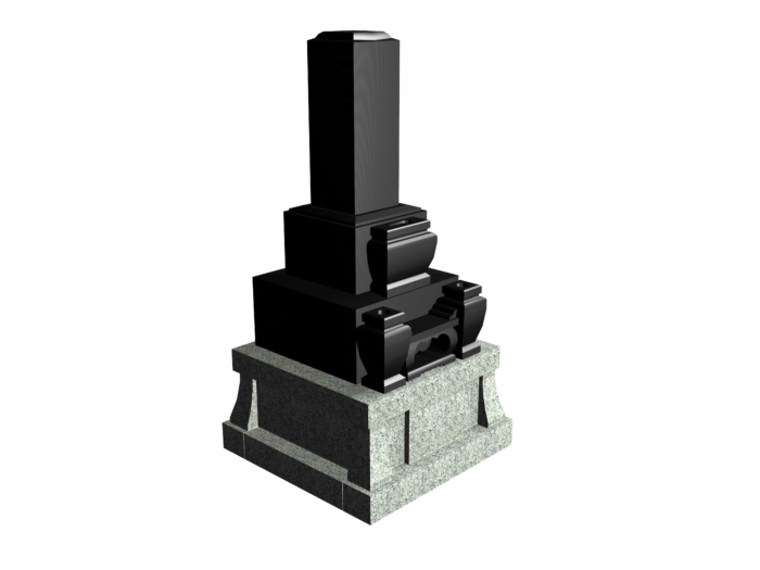 和型墓石の画像