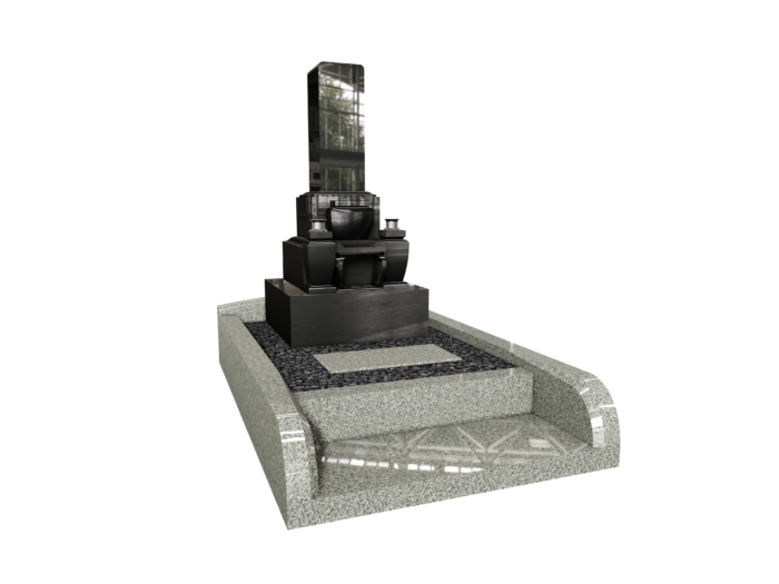 和型墓石の画像